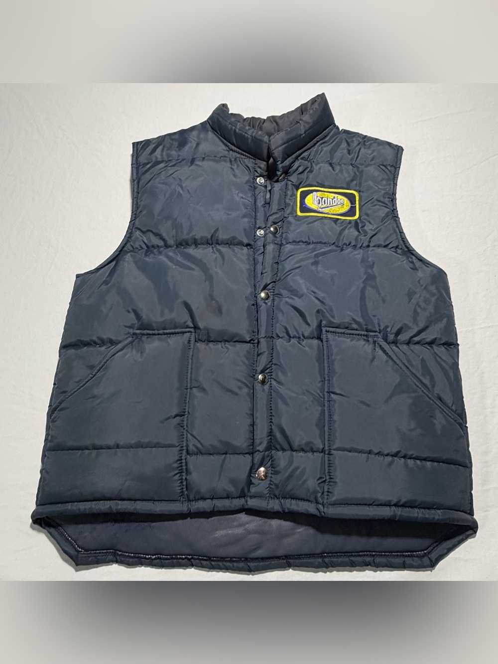 Men’s Swingster Puffer Vest with Patch